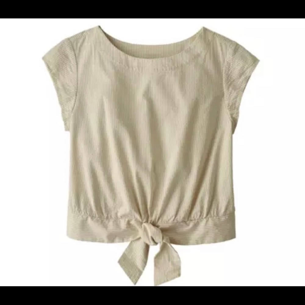 Patagonia Seersucker Tie Top